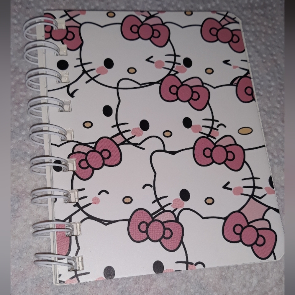 HELLO KITTY Spiral Notebook Adult Kids NEW